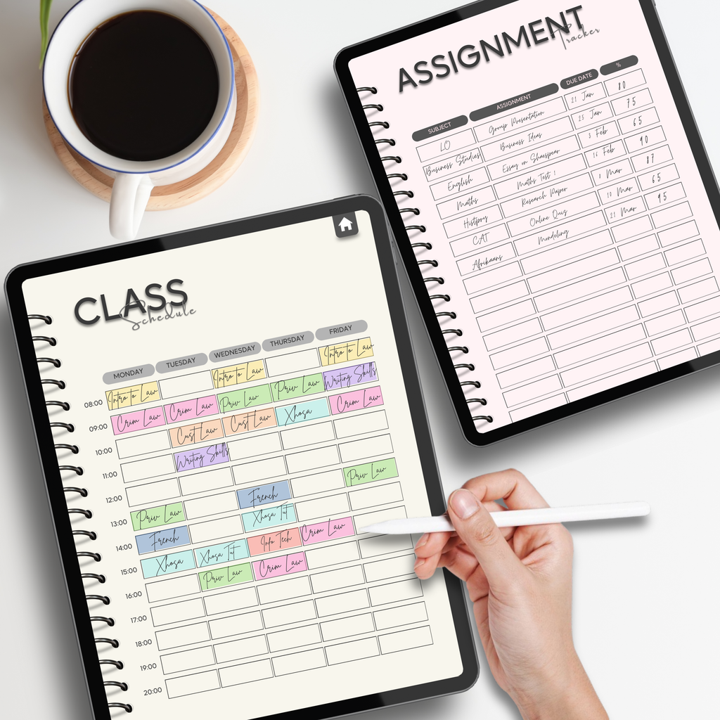 Student Term Digital Planner